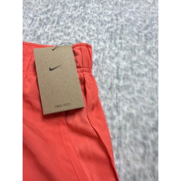 Nike Dri-FIT Womens Running Shorts Coral Orange HM6096-814 XL NWT - Picture 4 of 6